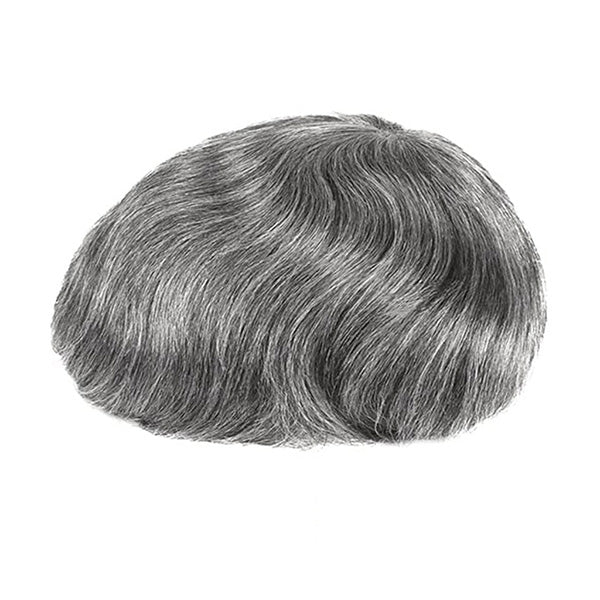 Tide V-Loop men's hair system, colour #1B65 Human Grey