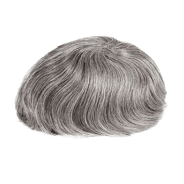 Tide V-Loop men's hair system, colour #365 Human Grey