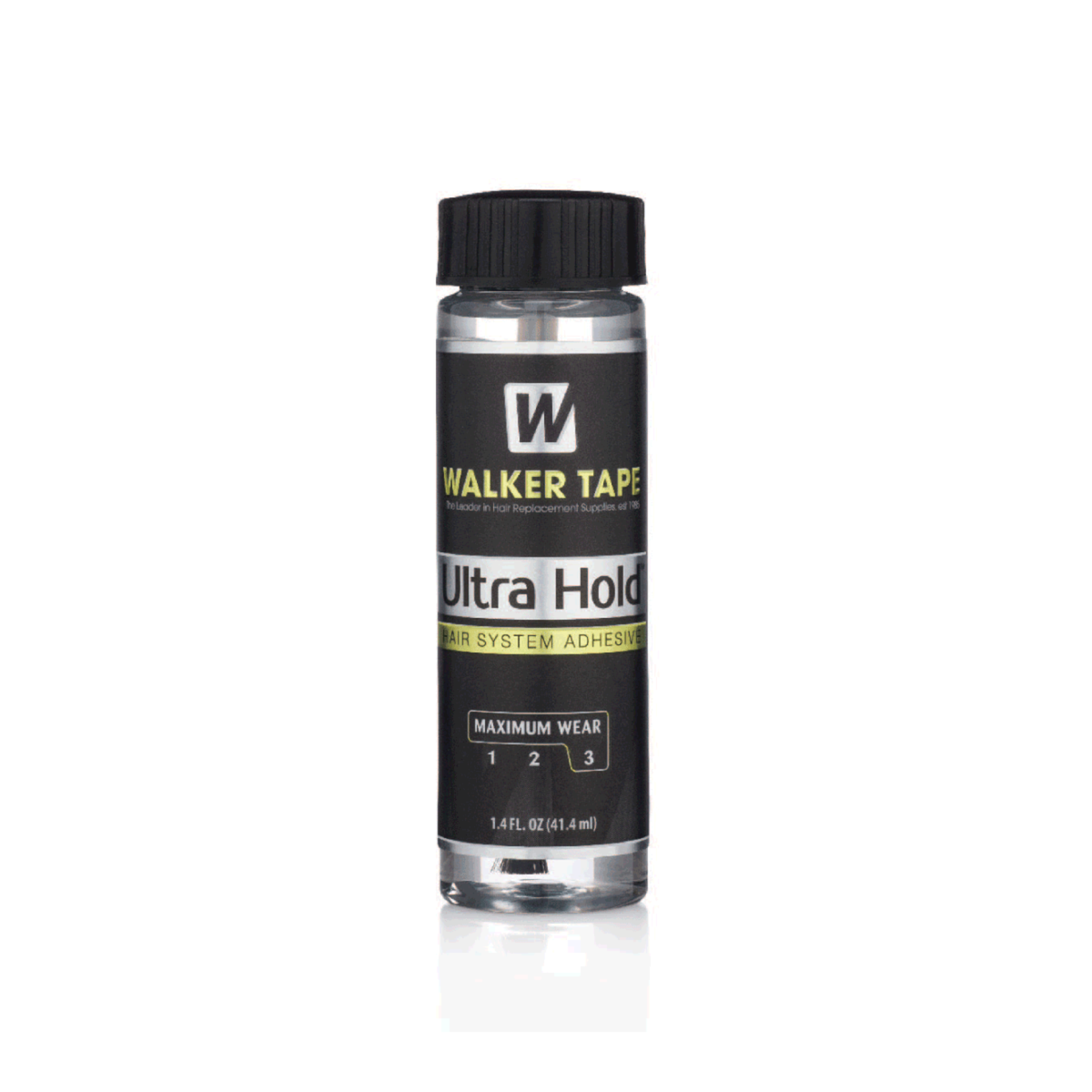 Walker Tape Ultra Hold Pro brush-on hair system adhesive, 1.4oz (41ml) bottle