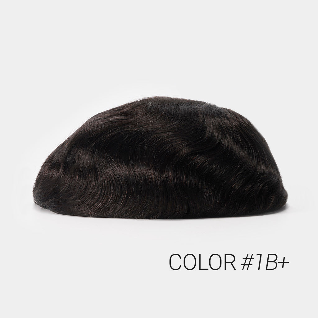Anchor men's hair system — 0.12mm Thin Skin, Knotted