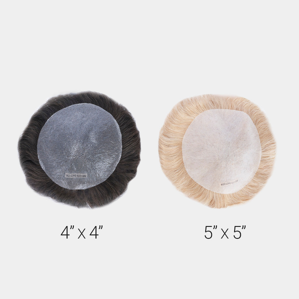 Tide Crown hair system — 0.06mm thin skin crown piece