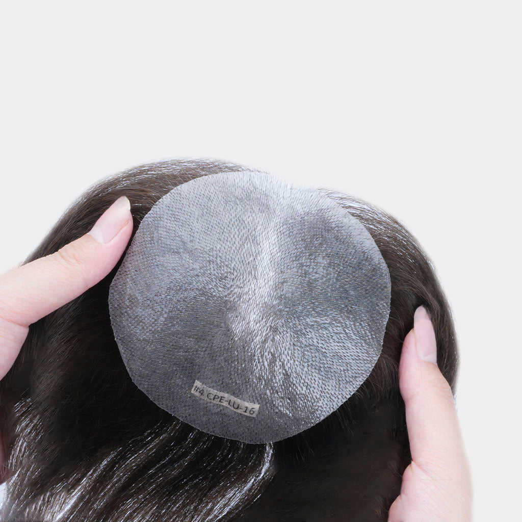 Tide Crown hair system — 0.06mm thin skin crown piece